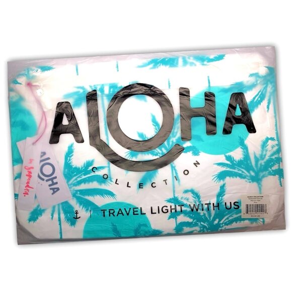 ALOHA Collection—Mid Pouch—Sun Palm x Samudra—Hawaii Beach & Travel Pouch *NWT* - Picture 4 of 7